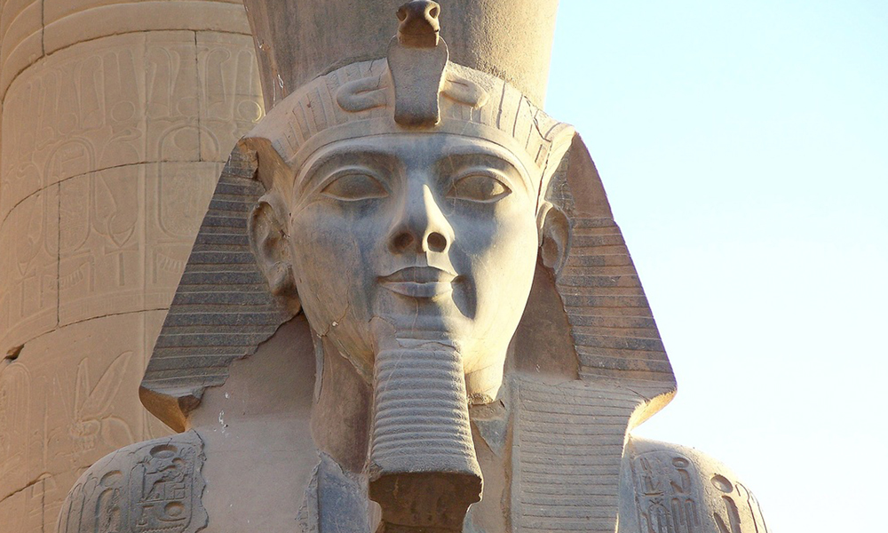 Statues of King Ramses II at Luxor Temple - Egypt Tours Portal