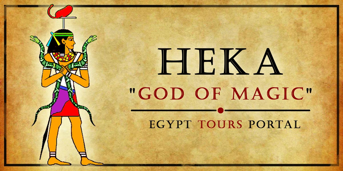 Heka, God of Magic - Ancient Egyptian Gods And Goddesses - Egypt Tours Portal