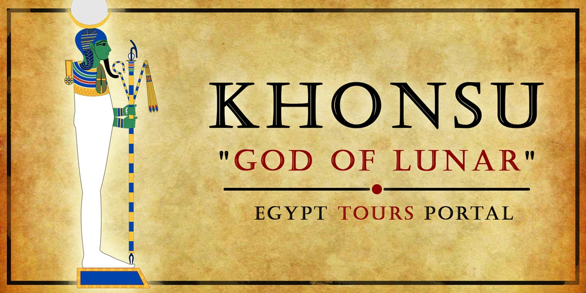 Khonsu, God of Lunar - Ancient Egyptian Gods And Goddesses - Egypt Tours Portal