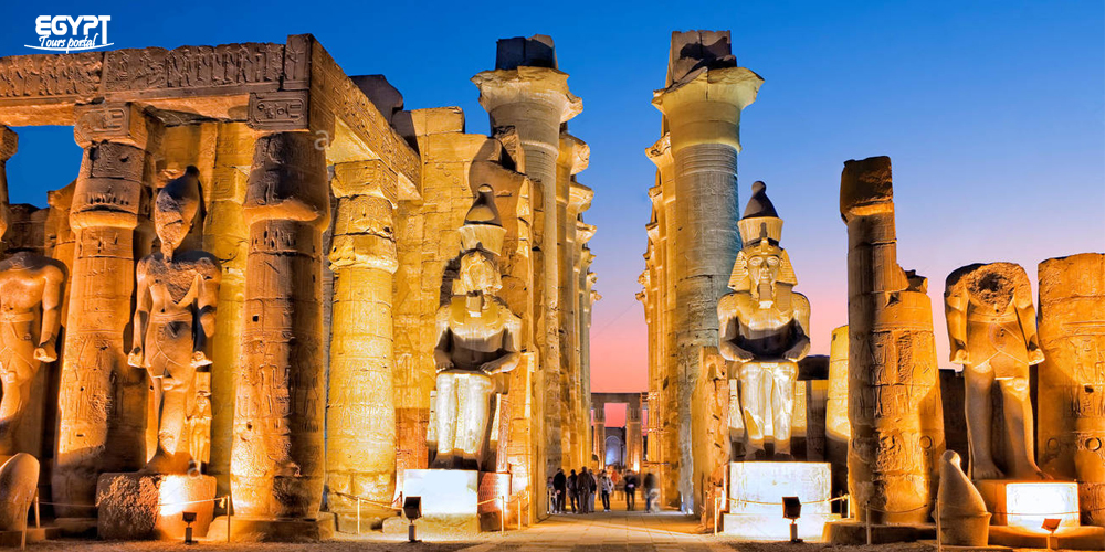 Luxor Temple By Night - Christmas and New Year in Egypt