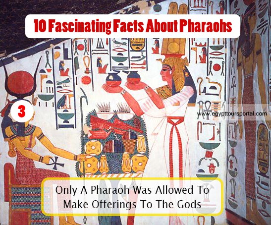 Facts About Egyptian Pharaohs - Egypt Tours Portal