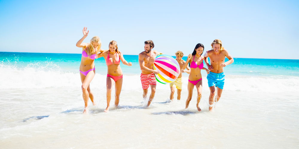Friends at Beach - Egypt Tours Portal