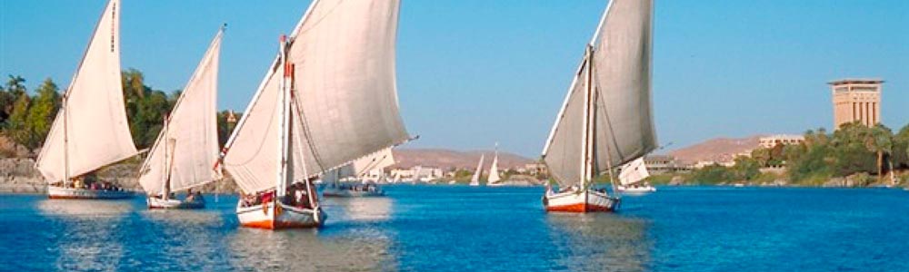 aswan felucca - egypt tours portal