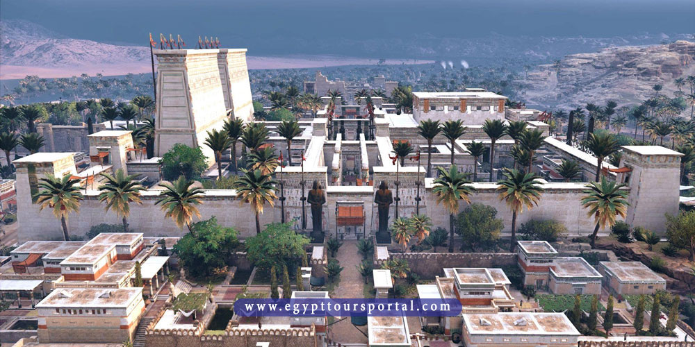 thebes city - ancient Egyptian cities - egypt tours portal