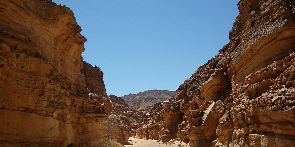 The Colored Canyon in Newiba - Hiking in Egypt - Egypt Tours Portal