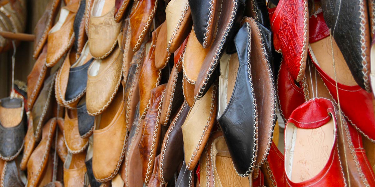 Leather Slippers - 10 Traditional Souvenirs to Buy in Egypt - Egypt Tours Portal