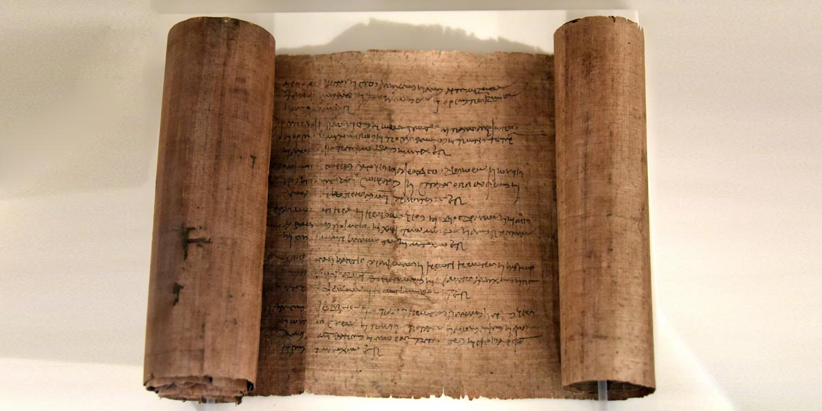 Papyrus Scroll - 10 Traditional Souvenirs to Buy in Egypt - Egypt Tours Portal