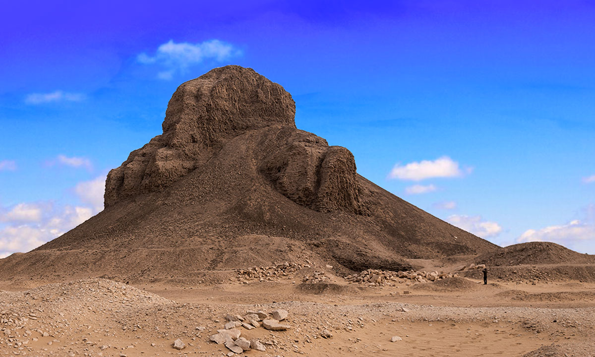 ピラミッド Pyramid Complex of Amenemhat Ⅰ... The Pyramid Complex of Amenemhat I at Lisht: The