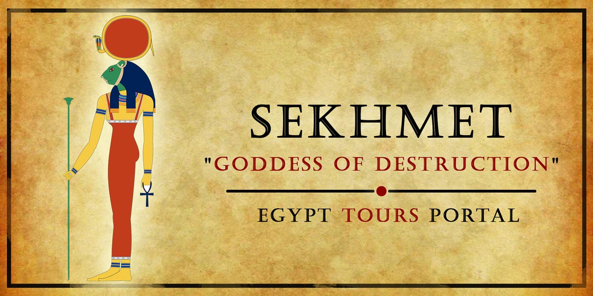 Sekhmet Goddess of Destruction - Ancient Egyptian Gods and Goddess - Egypt Tours Portal