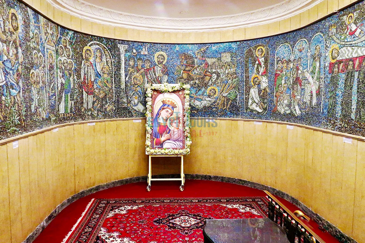 Design of Saint Mark Coptic Orthodox Church - Egypt Tours Portal