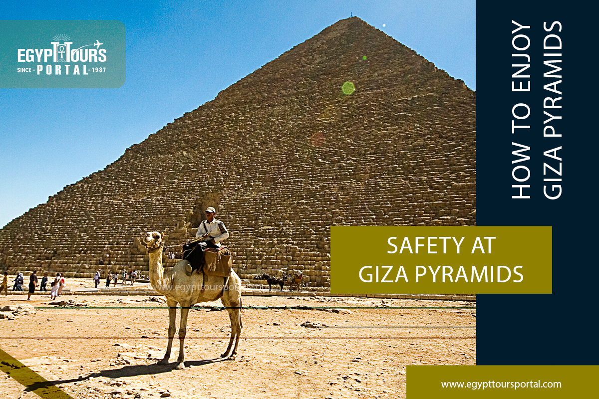 Policeman at Giza Pyramids - Egypt Tours Portal