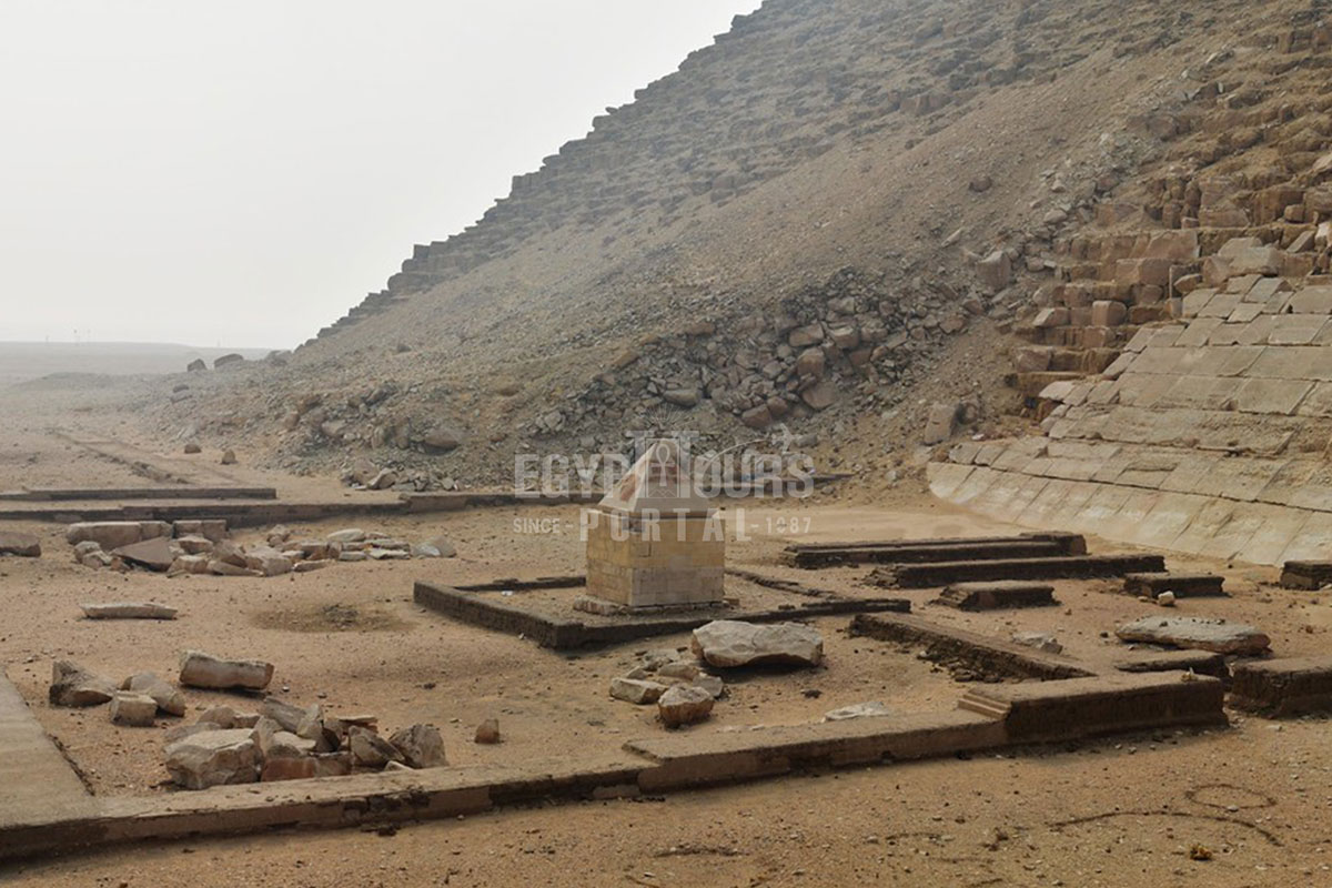 Red Pyramid of Sneferu Facts Inside Red Pyramid of Dahsur Egypt Tours Portal