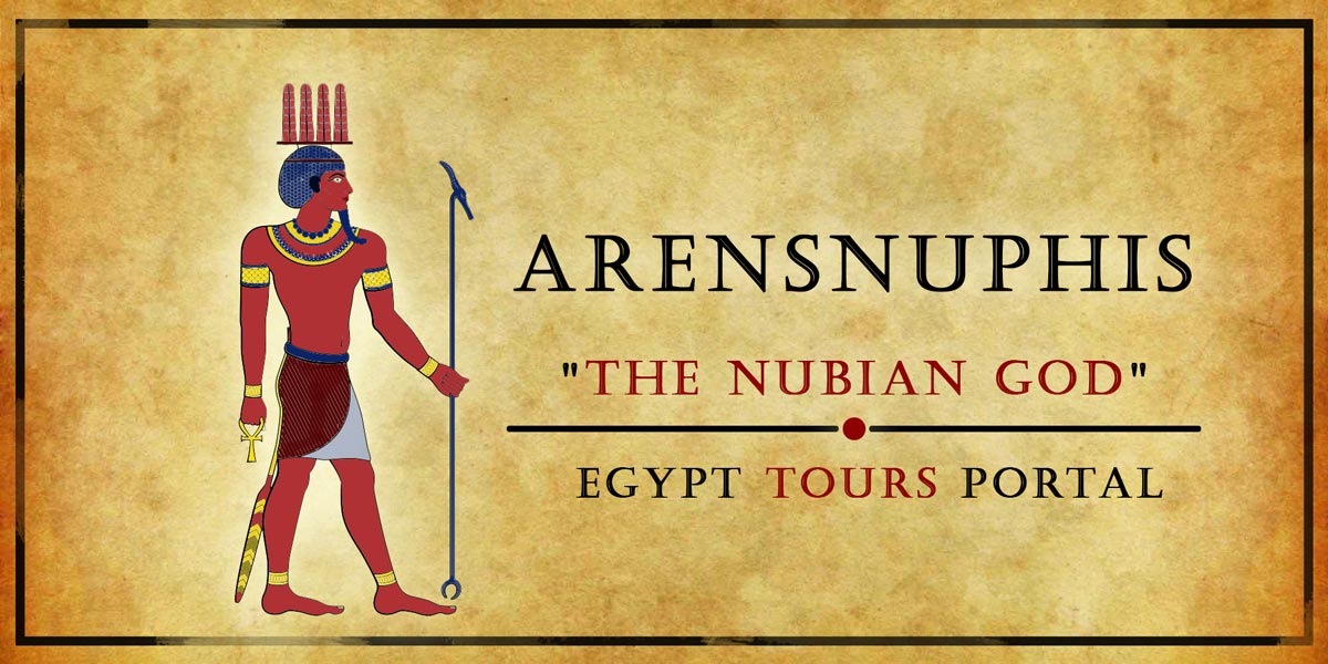 Arensnuphis The Nubian God - Ancient Egyptian Gods And Goddesses - Egypt Tours Portal