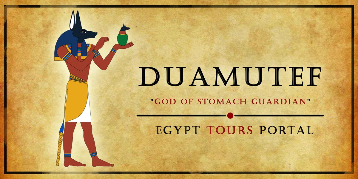 Duamutef God of Stomach Guardian - Ancient Egyptian Gods And Goddesses - Egypt Tours Portal