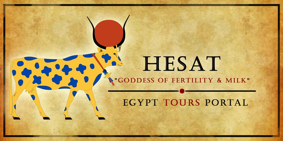 Hesat Goddess of Fertility & Milk - Ancient Egyptian Gods And Goddesses - Egypt Tours Portal