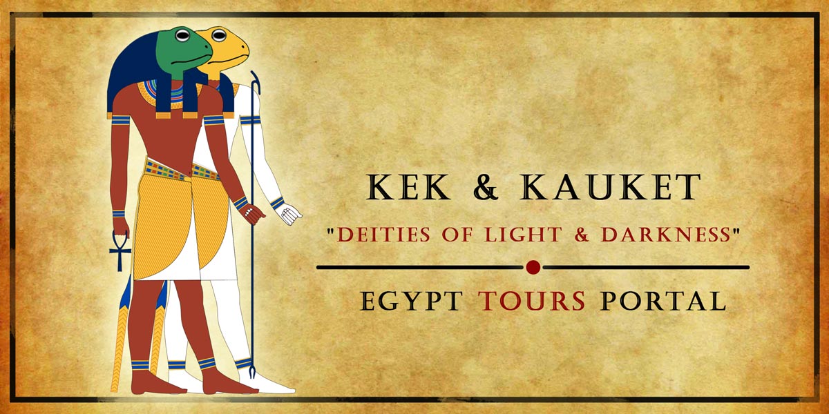 Kek & Kauket Deities of Light & Darkness - Ancient Egyptian Gods And Goddesses - Egypt Tours Portal