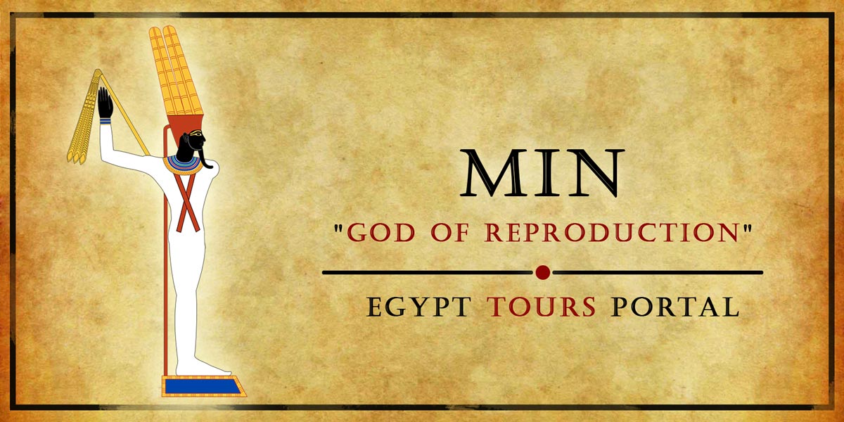 Min God of Reproduction - Ancient Egyptian Gods And Goddesses - Egypt Tours Portal