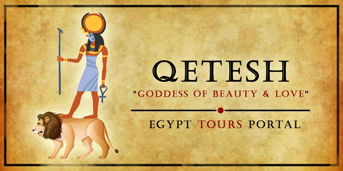 Qetesh Goddess of Beauty & Love - Ancient Egyptian Gods And Goddesses - Egypt Tours Portal