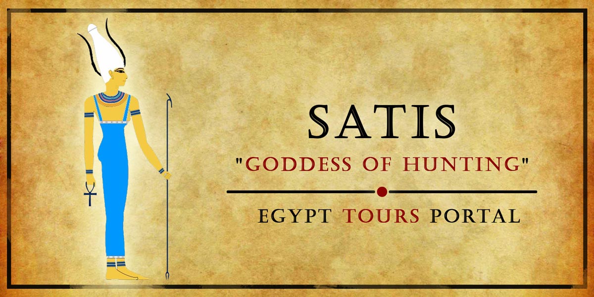 Satis Goddess of Hunting - Ancient Egyptian Gods And Goddesses - Egypt Tours Portal