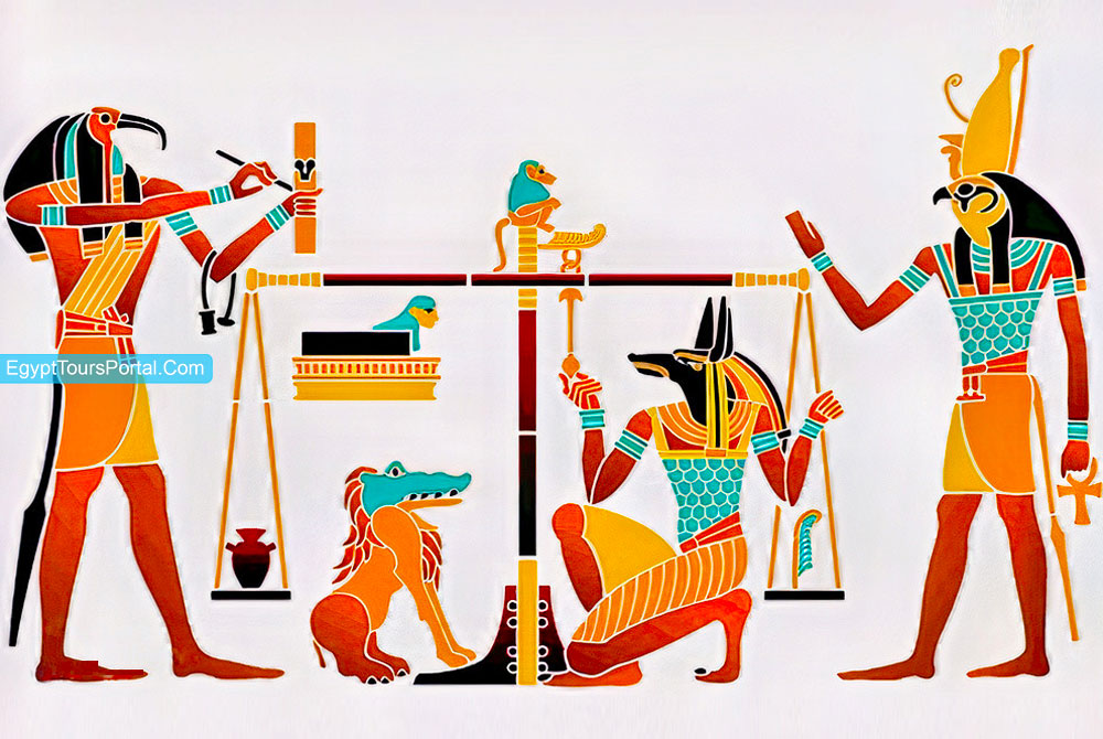 Scales of Ma'at - Ancient Egyptian Symbols - Egypt Tours Portal 
