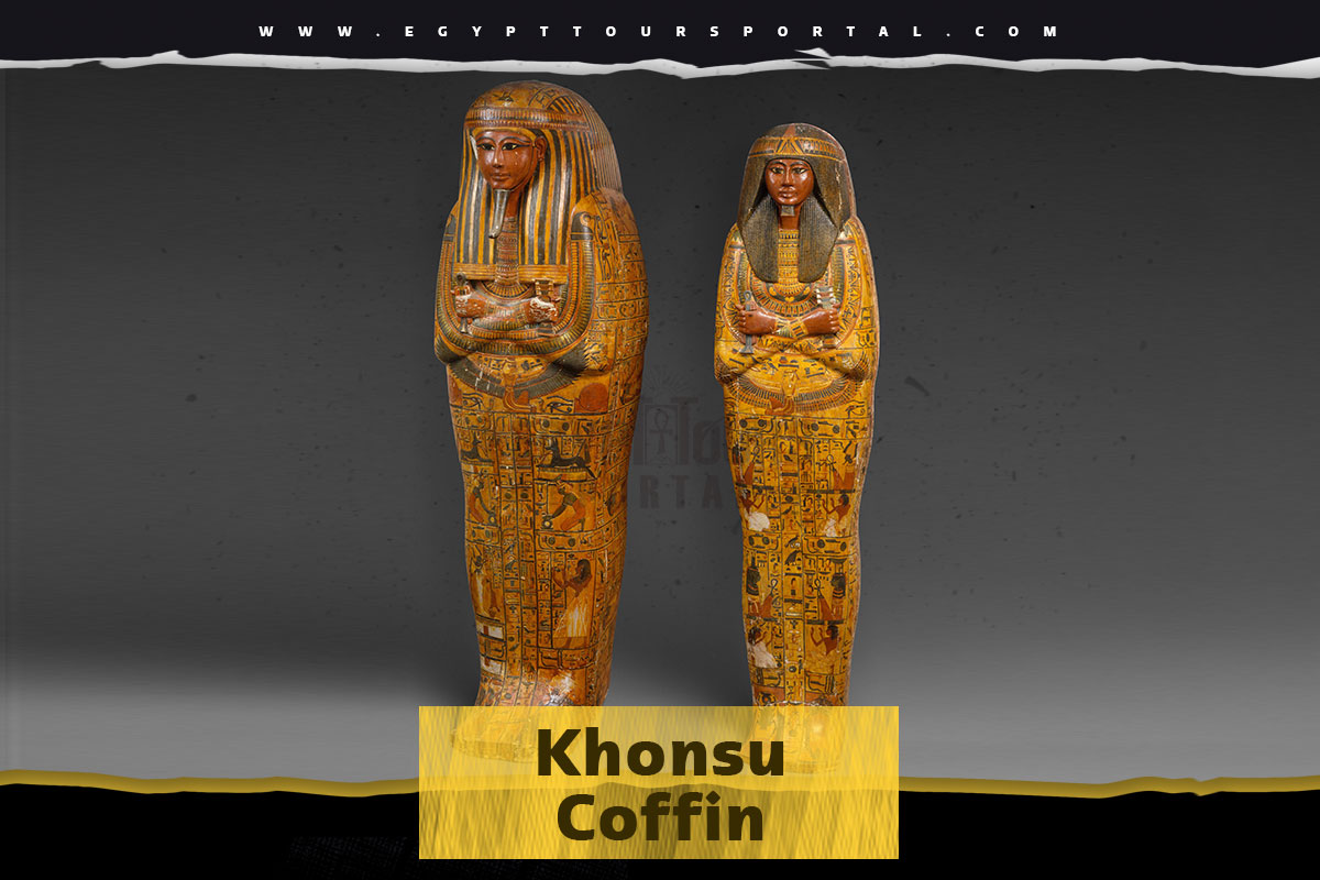 Khonsu Coffin - Ancient Egyptian Coffins - Egypt Tours Portal
