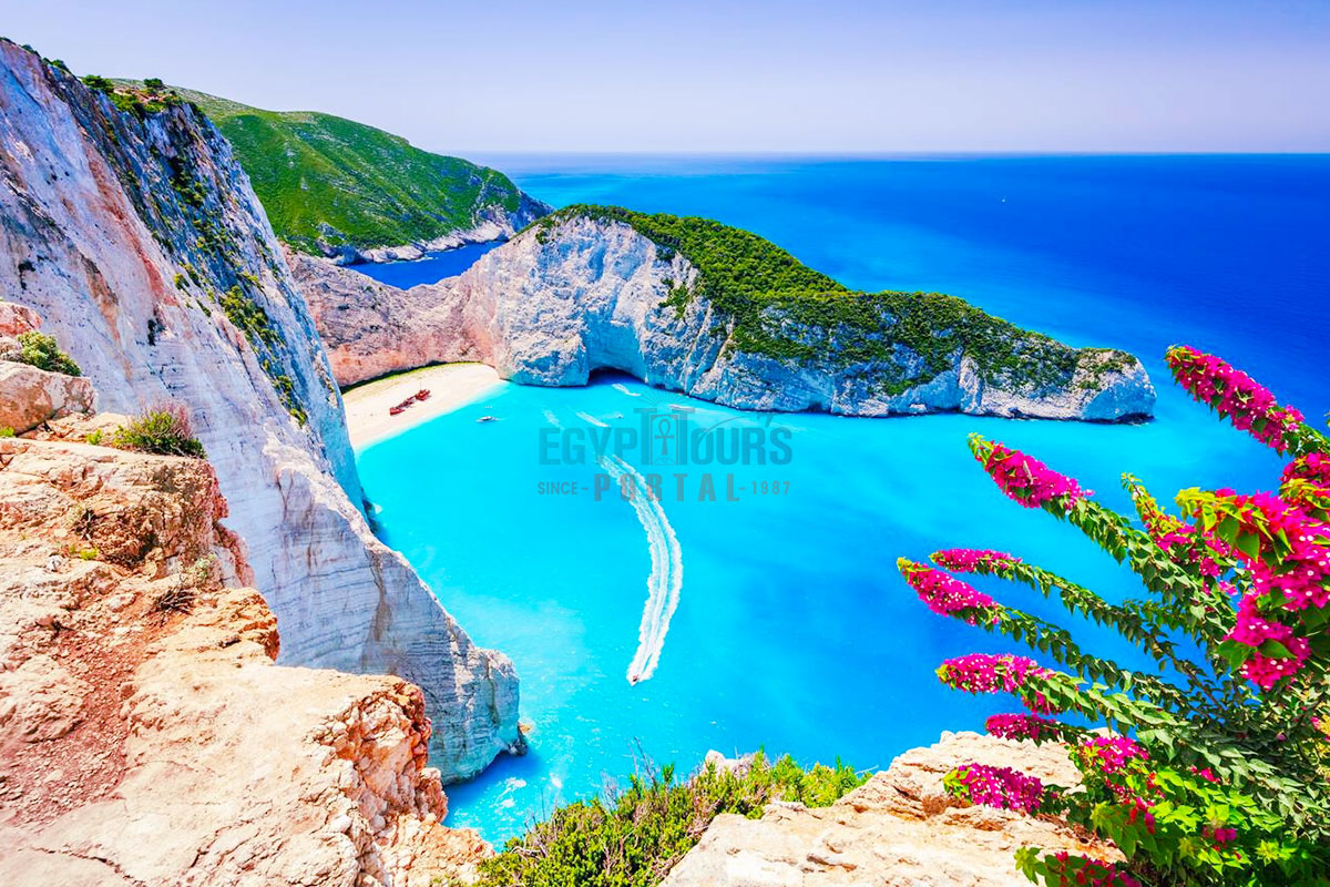 Famous Navagio Beach, Greek Islands on the Mediterranean Sea - Egypt Tours Portal