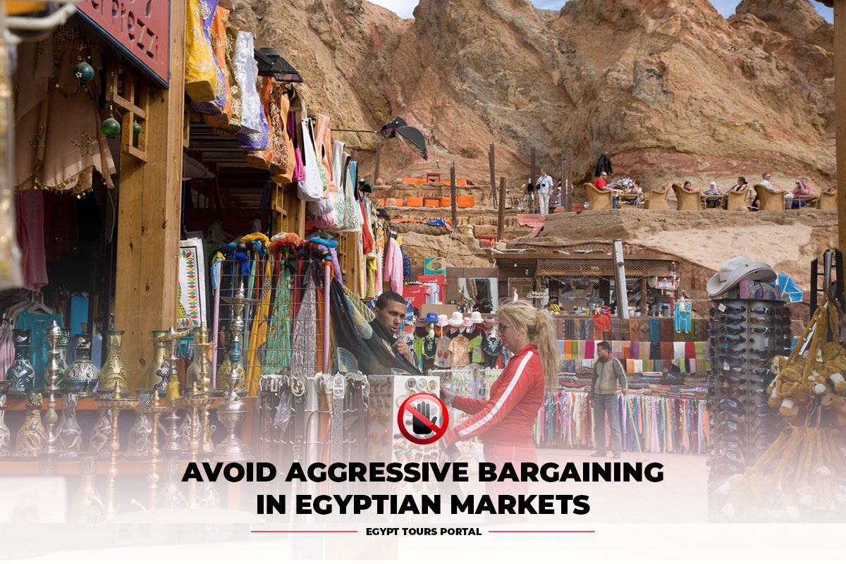 Avoid Aggressive Bargaining in Egyptian Markets - Egypt Tours Portal