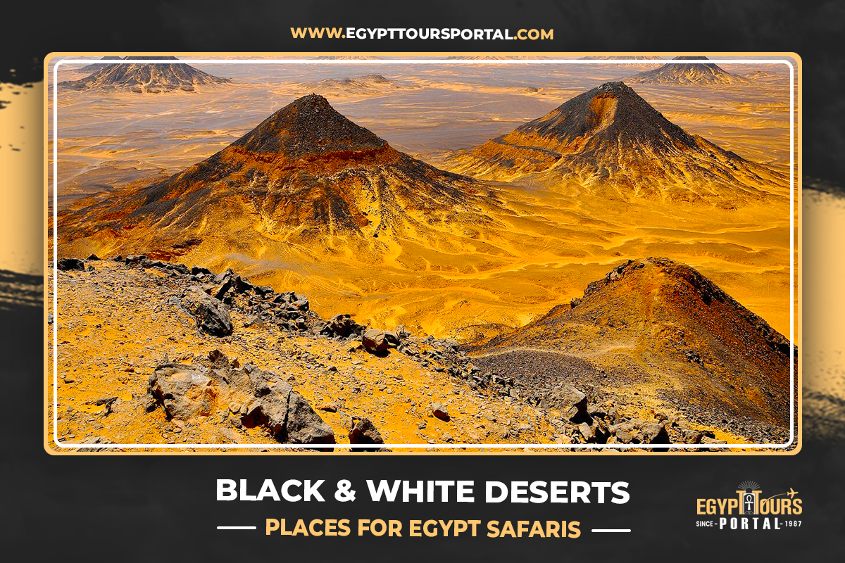 Black & White Deserts - Places for Egypt Safaris - Egypt Tours Portal