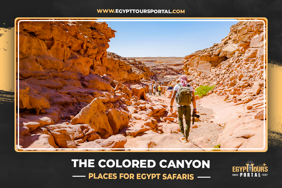 Colored Canyon in Nuweiba - Places for Egypt Safaris - Egypt Tours Portal