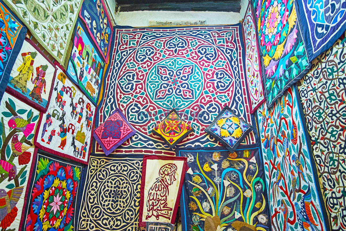 Craftsmanship in Souk Al Khayamiya - Egypt Tours Portal