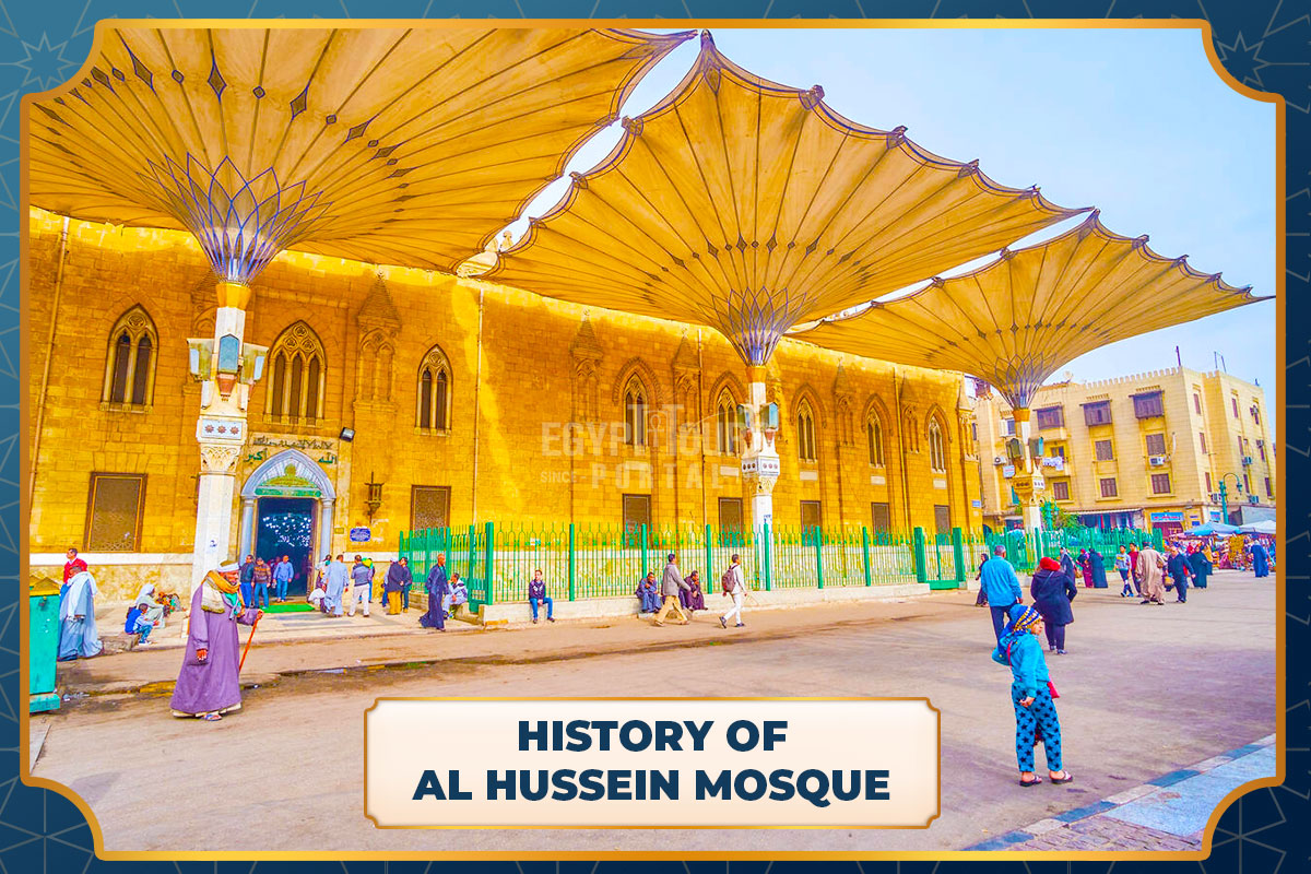 History of Al Hussein Mosque - Egypt Tours Portal