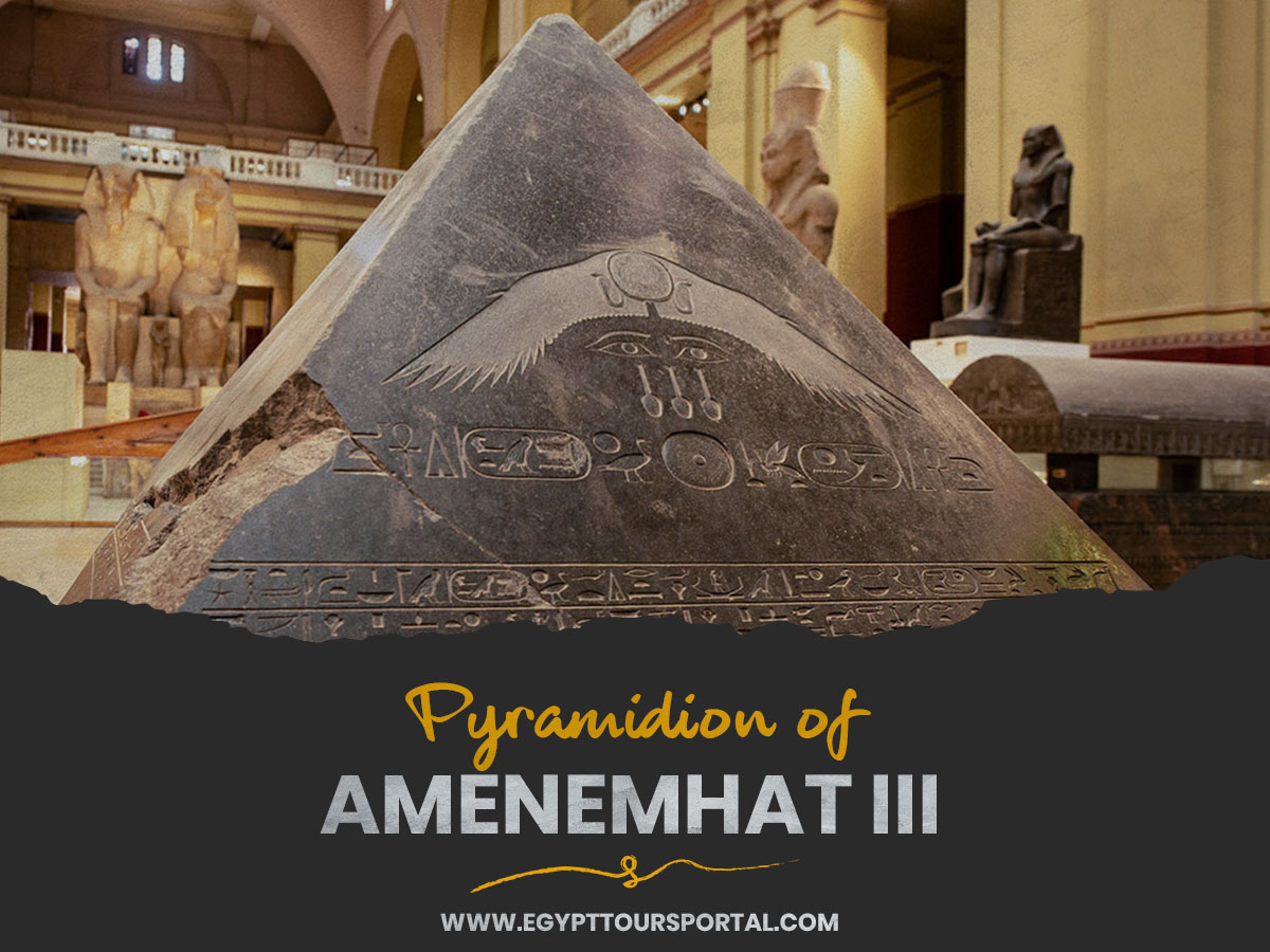 Pyramidion of Amenemhat III - Egypt Tours Portal
