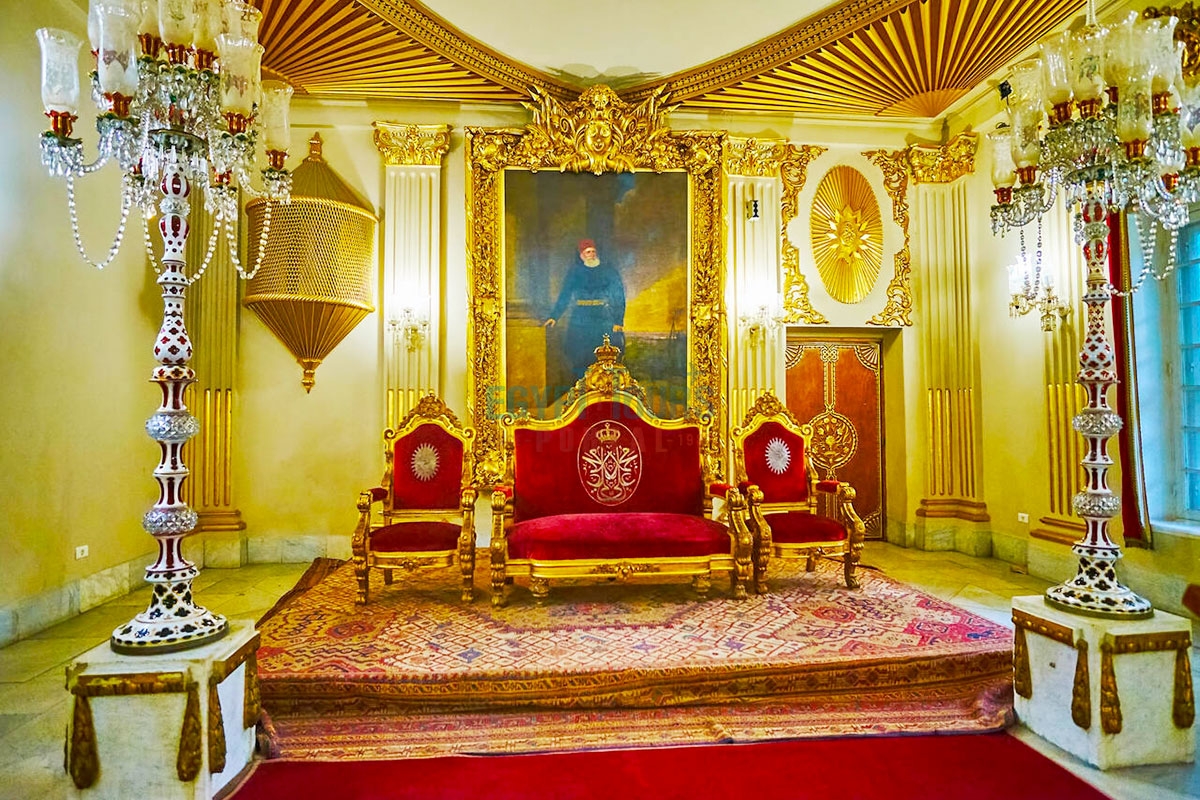 Saray of the Throne at Mohamed Ali Manial Palace - Egypt Tours Portal