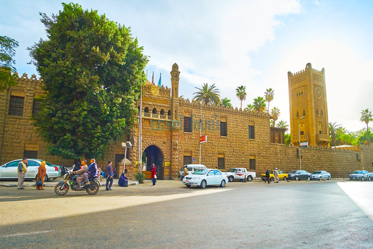 The Clock Tower of Mohamed Ali Manial Palace - Egypt Tours Portal