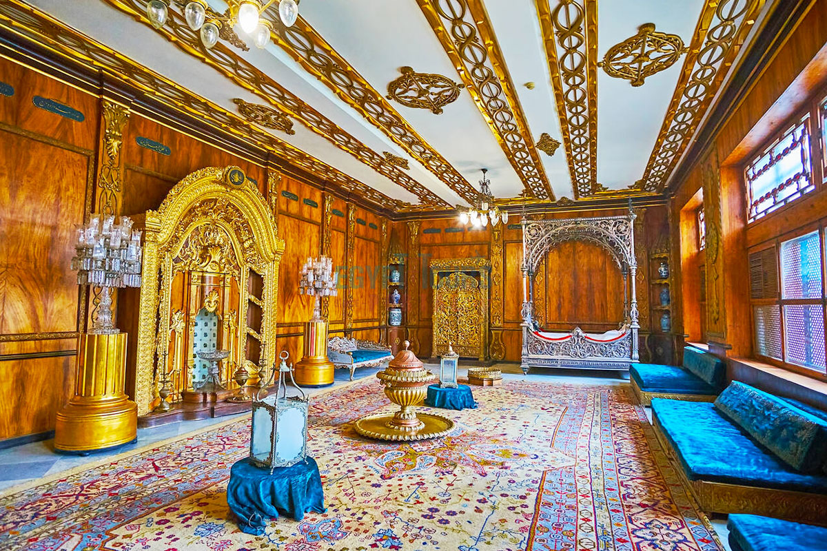The Prince's Mother's Residence at Mohamed Ali Manial Palace - Egypt Tours Portal