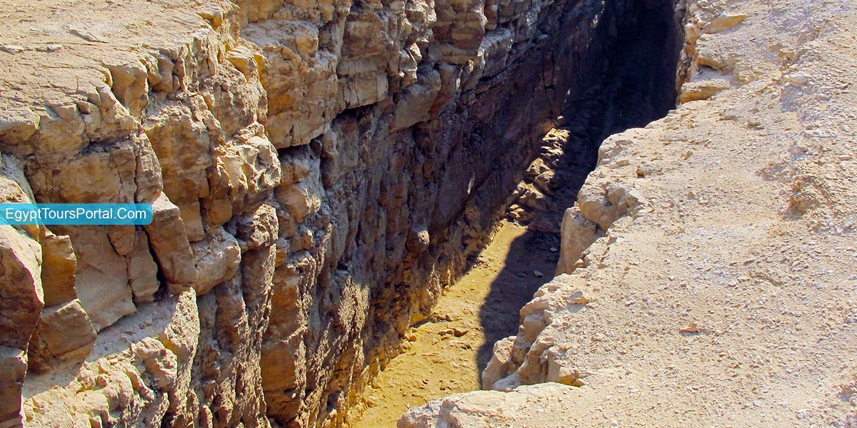 Components of the Pyramid Complex of Djedefre - Egypt Tours Portal