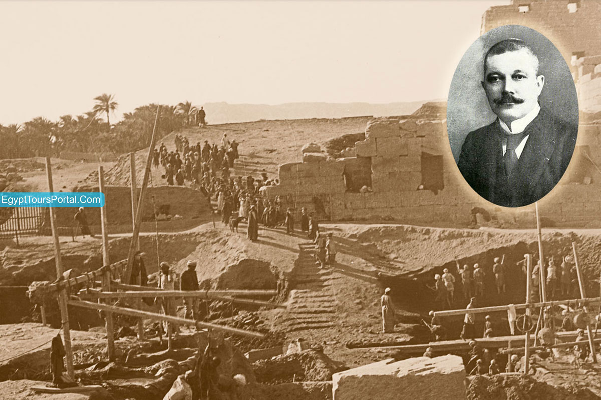 Georges Legrain Who Discovered The Cachette - Egypt Tours Portal