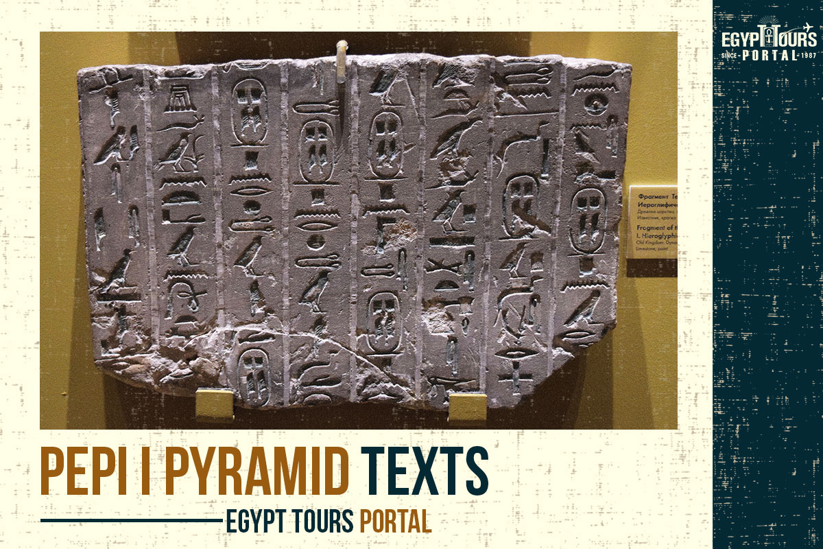 Pepi I Pyramid Texts - Egypt Tours Portal
