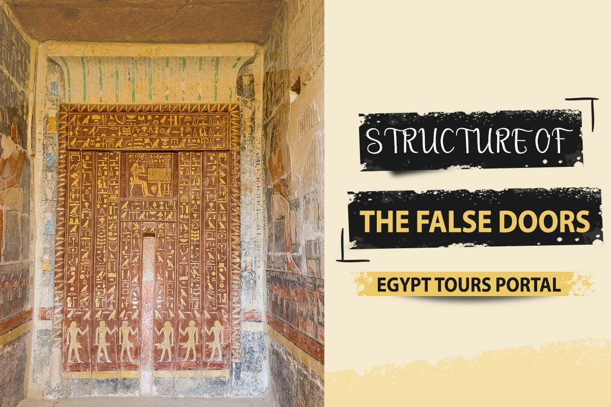 Structure of the False Doors - Egypt Tours Portal