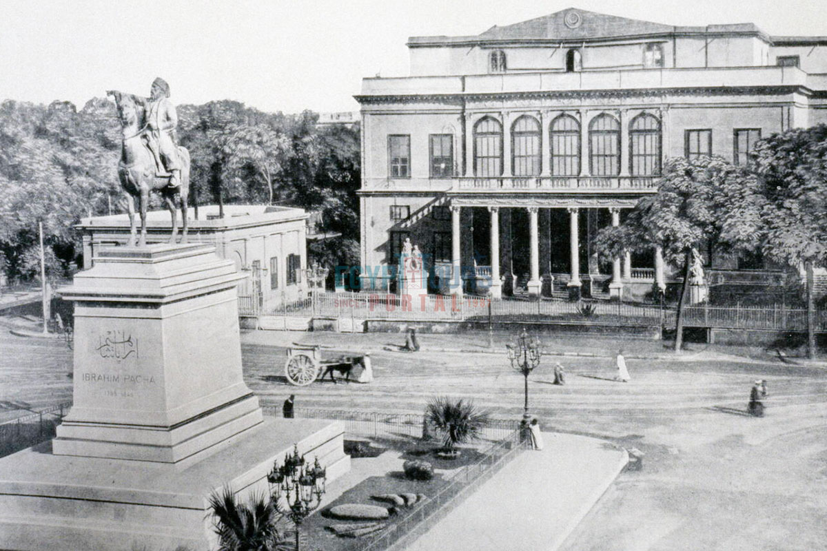 The Opera House in the 1890s - The Egyptian Opera House Cairo History - Egypt Tours Portal