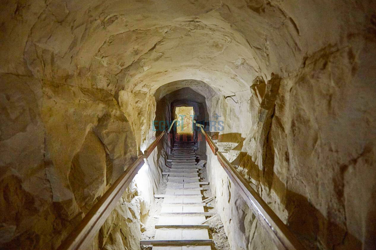 Meidum Pyramid Inside - Egypt Tours Portal