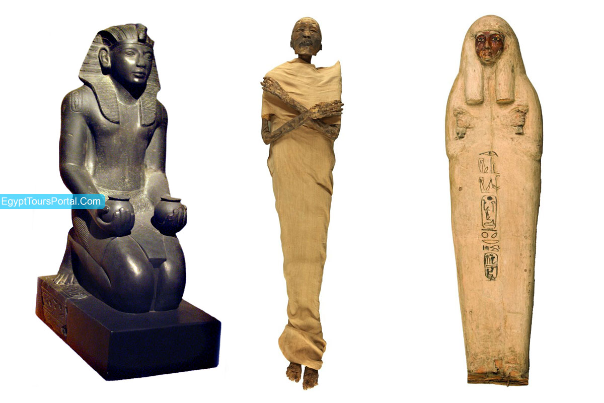 Statue, Mummy & Sarcophagus of King Ramses IV - Egypt Tours Portal