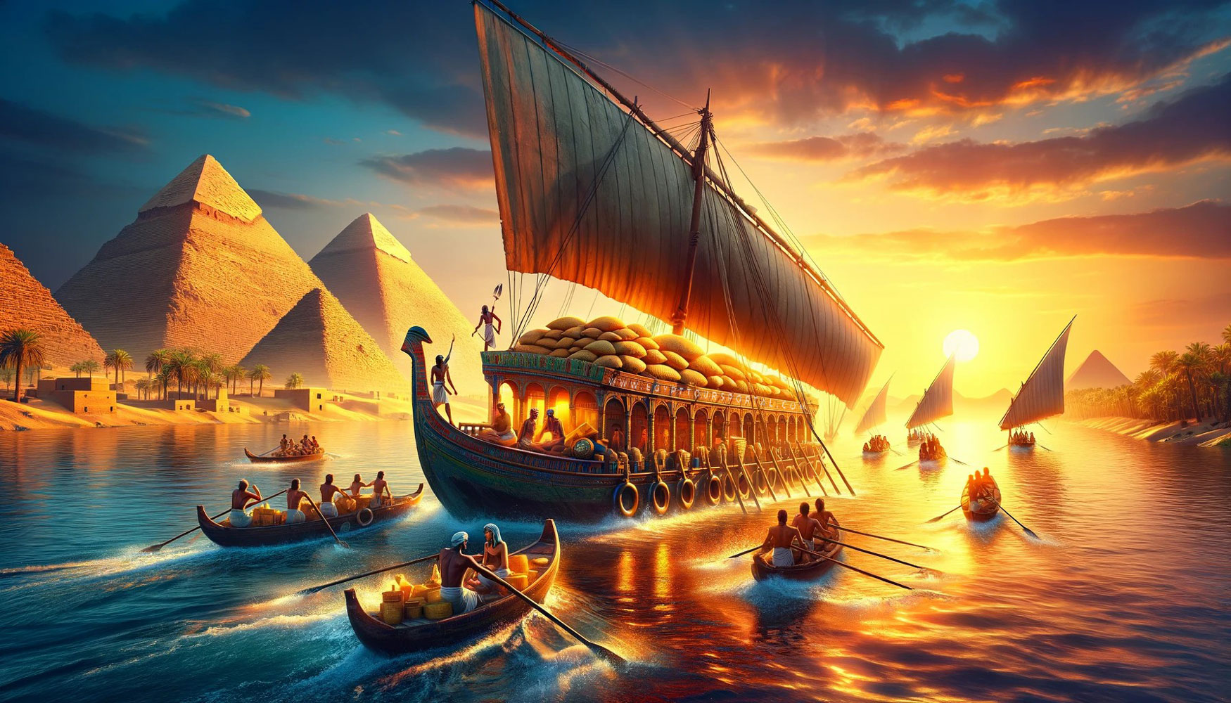 Ancient Egyptian Trade - Egypt Tours Portal