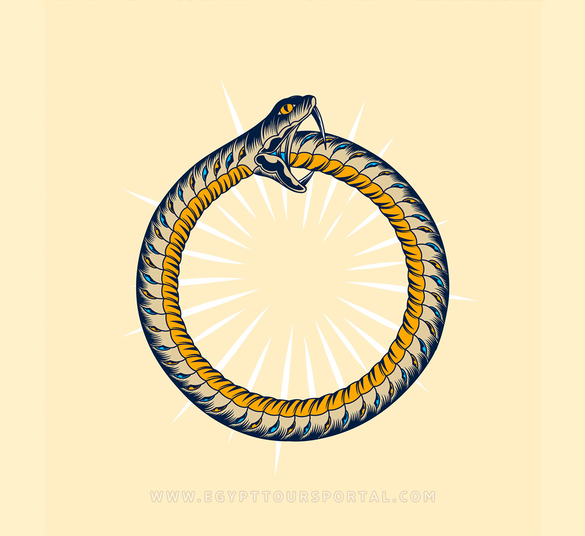 Ouroboros Symbol Origin - Egypt Tours Portal