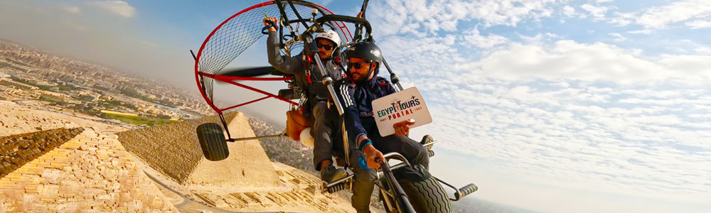 Paramotor Over Giza Complex Tour Itinerary - Egypt Tours Portal
