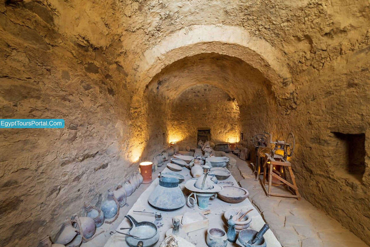 Architecture of Monastery of Saint Paul the Anchorite - Egypt Tours Portal