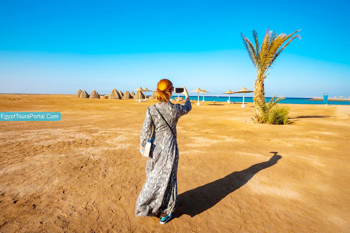 Solo Woman Traveler at Hurghada - Egypt Tours Portal