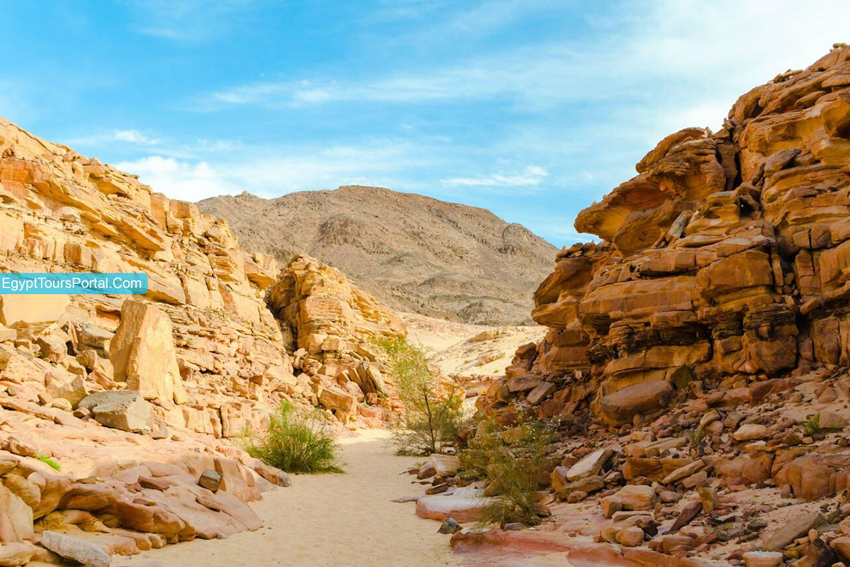 Tourism in Colored Canyon - Egypt Tours Portal