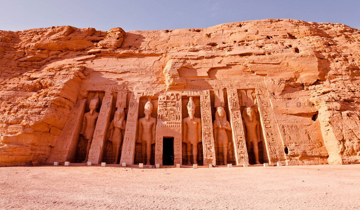Ancient Temple of Hathor at Abu Simbel in Egypt - Ancient Egyptian Architecture - Egypt Tours Portal