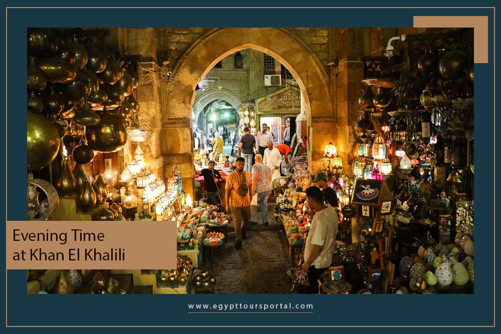 Evening Time at Khan El Khalili - How to Spend a Night in Cairo - Egypt Tours Portal